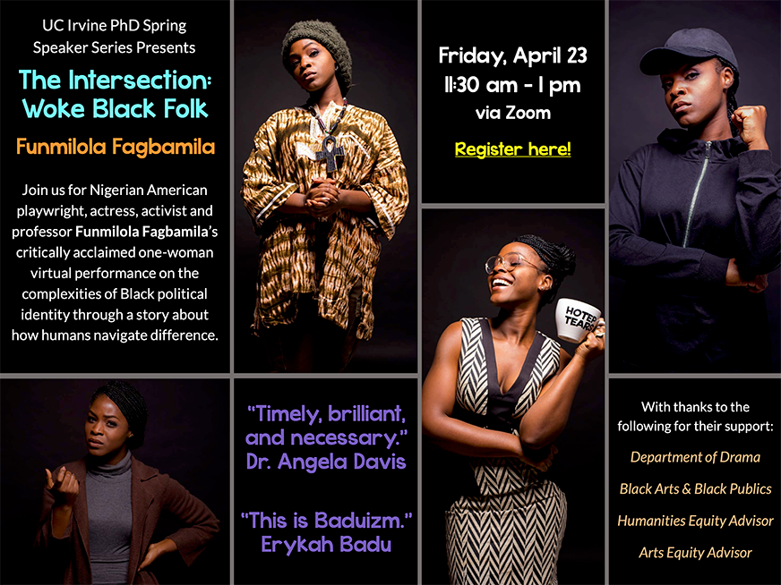 A flyer for The Intersection: Woke Black Folk